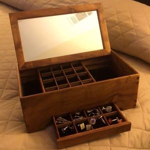 Solid Koa Wood Jewelry Box